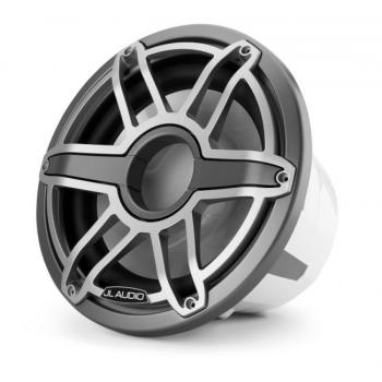 JL Audio 12" M7-12IB Subwoofer titaaninvärisellä Sport-ritilällä ja aseharma