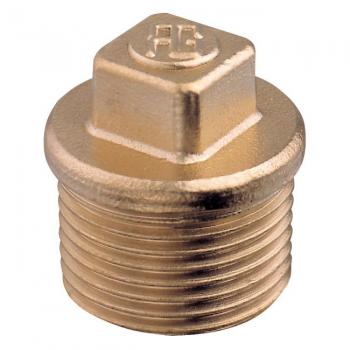 Messinkinen kierretulppa 1/4'