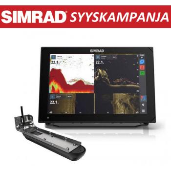 Simrad NSX3012 kaikuplotteri Active Imaging 3-in-1 peräpeilianturilla
