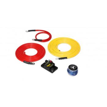 JL Audio vahvistimen 6 AWG virrankytkentäsarja 50A max 3.0 m etäisyydelle akus