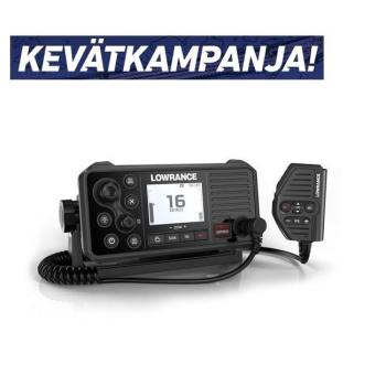 Lowrance LINK-9 VHF-radiopuhelin ja AIS-vastaanotin sisäisellä GPS:llä