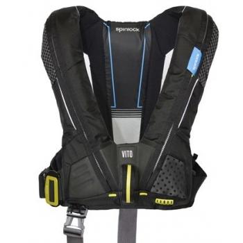 Spinlock Deckvest Vito 275N automaattiliivi valjaalla ja painelaukaisimella