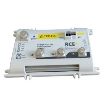 Cristec RCE+ latauksenjakaja 120A, 1 sisään - 2 ulos