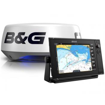 B&G Zeus³S 12 monitoiminäyttö + Halo20+ tutka