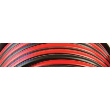 KAAPELI 2 x 0,75 MM2 PUNA-MUSTA