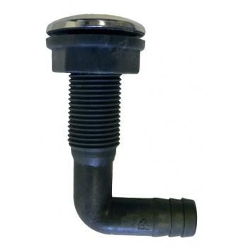 Läpivienti 90° kulma 19 mm