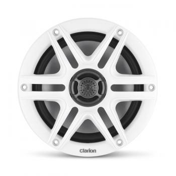 Clarion 6.5" CMS-651-SWB kaiutinpari mustilla ja valkoisilla ritilöillä