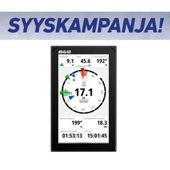 B&G Nemesis 9 monitoiminäyttö