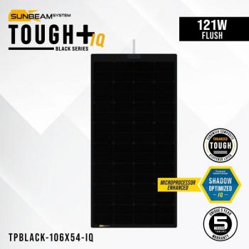 SUNBEAMsystem TOUGH+ 121 W IQ Black ESITTELYPANEELI