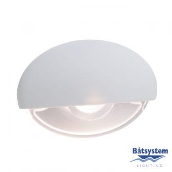 STEPLIGHT VALKOINEN, PUNAINEN LED