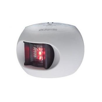 Aqua Signal Serie 34 LED sivuvalo punainen, valkoinen runko