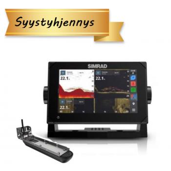 Simrad NSX3007 kaikuplotteri Active Imaging 3-in-1 peräpeilianturilla