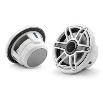JL Audio 7.7" M6-770x kaiutinpari valkoisella Sport-ritilällä ja rungolla