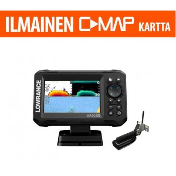 Lowrance EAGLE-5 SplitShot kaikuluotain/karttaplotteri