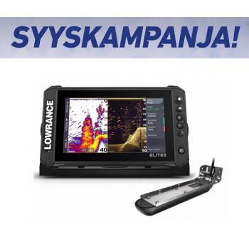 Lowrance ELITE FS 9 kaikuluotain karttaplotteri Active Imaging 3-in-1 anturilla