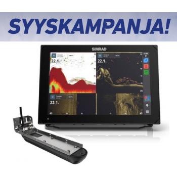 Simrad NSX3012 kaikuplotteri Active Imaging 3-in-1 peräpeilianturilla