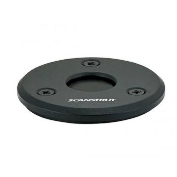 Scanstrut Deck Seal Mini matalaprofiilinen kaapeliläpivienti, musta alumiini