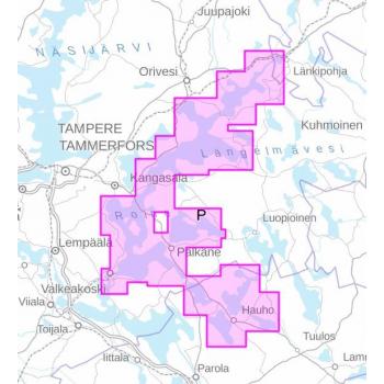 Merikarttasarja P Valkeakoski - Längelmäki - Hauho 2014