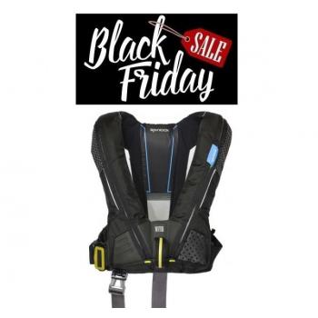 Spinlock Deckvest Vito 170N automaattiliivi valjaalla ja painelaukaisimella