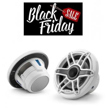 JL Audio 6.5" M6-650x kaiutinpari valkoisella Sport-ritilällä ja rungolla