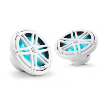 JL Audio 7.7" M3-770x kaiutinpari valkoisella Sport-ritilällä ja RGB LED-valol