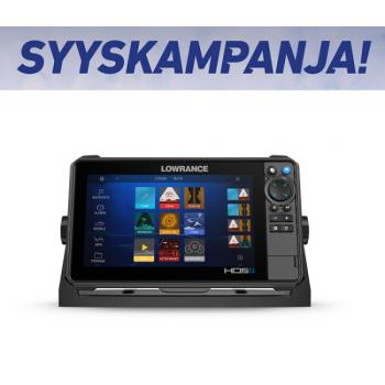 Lowrance HDS-9 PRO kaikuluotain/karttaplotteri