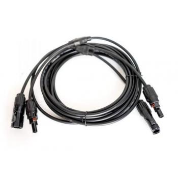 SUNBEAMsystem asennuskaapeli 12V vesitiiviillä MC4 liittimillä 2 x 6 m 4 mm2