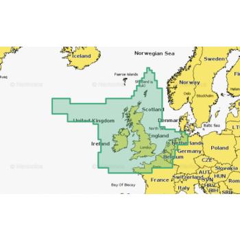 Navionics+ EU628L UK, Ireland & Holland Micro-SD/SD-kortilla