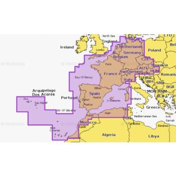 Navionics+ EU646L Europe Central & West Micro-SD/SD-kortilla