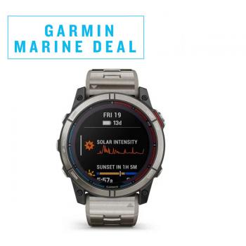 Garmin quatix 7X Solar Edition veneilykello