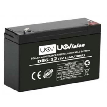 Uovision 12Ah ulkoinen hyytelöakku 6 V riistakameralle