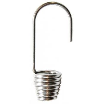 TERÄSKOUKKU 8 MM KUMIKÖYTEEN