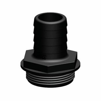 TRUDESIGN Letkuliitin 1 1/2" X 25 mm Musta