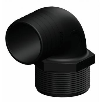 TRUDESIGN Letkuliitin 2" 90° 50 mm