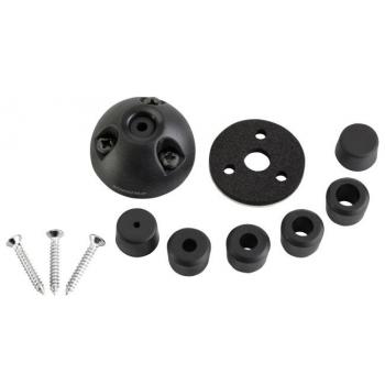 Scanstrut Deck Seal Micro kaapeliläpivienti, musta muovi