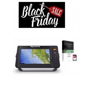 Raymarine Element 9S kaikuluotaimella
