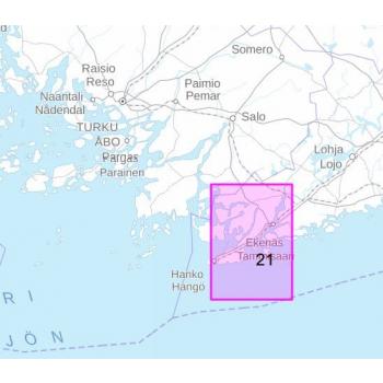 Rannikkokartta 21, Hanko - Jussarö, 2026