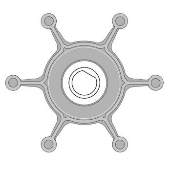 SIIPIPYÖRÄ F4-PUMPPUUN 09-810B-1