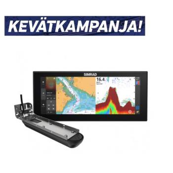 Simrad NSX3012 UltraWide kaikuplotteri Active Imaging 3-in-1 peräpeilianturilla