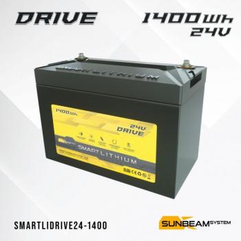 SUNBEAMsystem SMART LITHIUM DRIVE akku 1400 Wh, 24 V