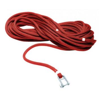 Robline Nostinköysi sakkelilla punainen/hopea 8 mm 30 m