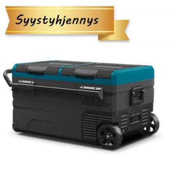 Vitrifrigo VFREE PLUS VFD75 kannettava 2-osastoinen Trolley-kylmiö
