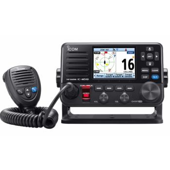 Icom IC-M510Evo VHF-radio D-luokan DSC:llä sekä AIS-vastaanottimella WiFi:llä