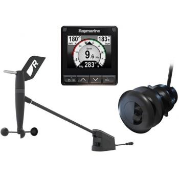 Raymarine i70s monitoimimittari loki/kaiku/lämpö ja RSW Smart tuulianturilla