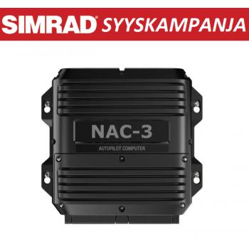 Simrad/B&G NAC-3 autopilotin keskusyksikkö