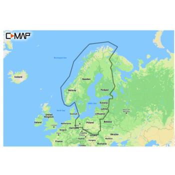 C-MAP 4D Itämeri + Suomen ja Ruotsin järvet Continental (M-EN-D055)