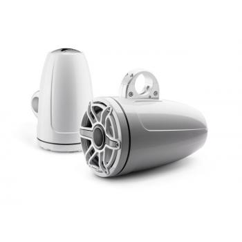 JL Audio 8.8" koteloitu M6-880ETXv3 valkoisella Sport-ritilällä ja rungolla