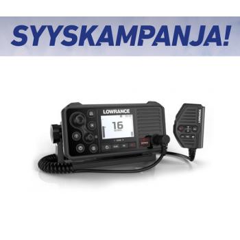 Lowrance LINK-9 VHF-radiopuhelin ja AIS-vastaanotin sisäisellä GPS:llä