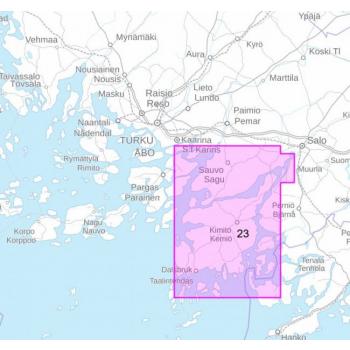 Rannikkokartta 23, Kemiö - Kimito, 2026