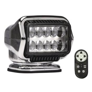 Golight Stryker ST LED radio-ohjattava valonheitin, kromi